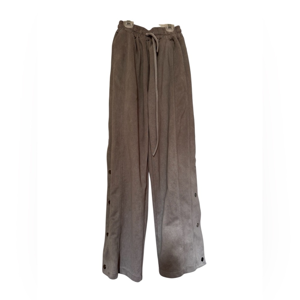 Juniors gray tear‎ away casual pants S
